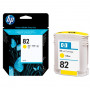 Картридж струйный HP 82 (C4913A) желтый