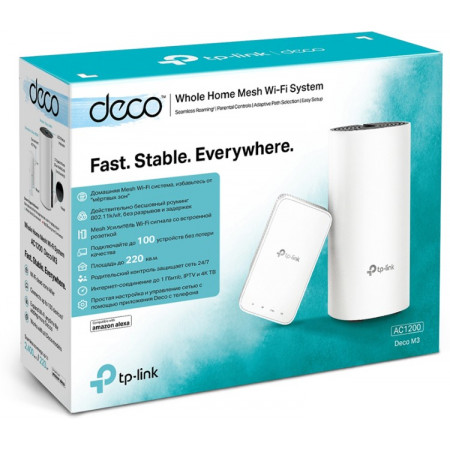 MESH-комплект TP-Link Deco M3 белый