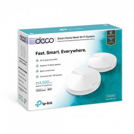 MESH-комплект TP-Link Deco M9 Plus (2-pack) белый