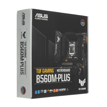 Материнская плата ASUS TUF GAMING B560M-PLUS черный