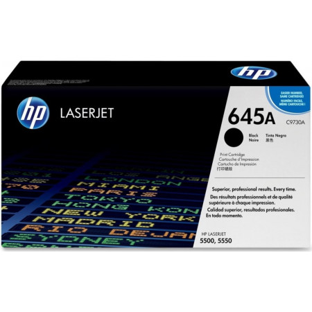 Картридж лазерный HP 645A (C9730A) черный