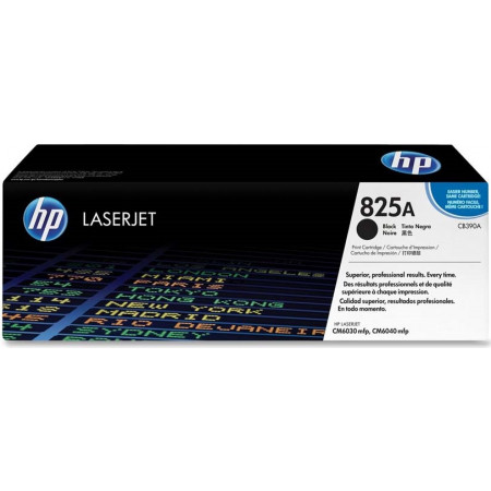 Тонер-картридж лазерный HP 825A (CB390A) черный