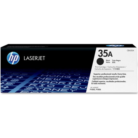 Картридж лазерный HP 35A (CB435A) черный