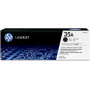 Картридж лазерный HP 35A (CB435A) черный