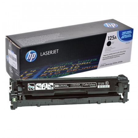 Картридж лазерный HP 125A (CB540A) черный