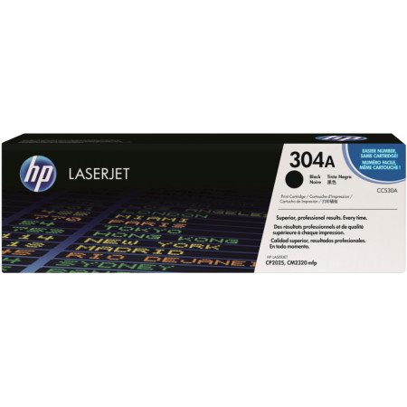 Картридж лазерный HP 304A (CC530A) черный