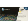 Тонер-картридж лазерный HP 504A (CE252A) жёлтый