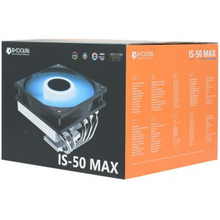 Кулер ID-COOLING IS-50 MAX RGB черный