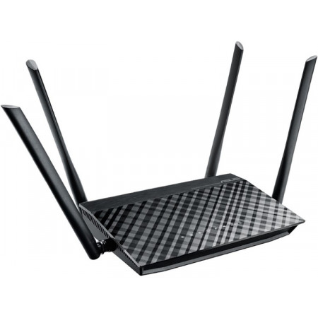 Wi-Fi роутер ASUS RT-AC1200 V2 (90IG0550-BM3400) черный
