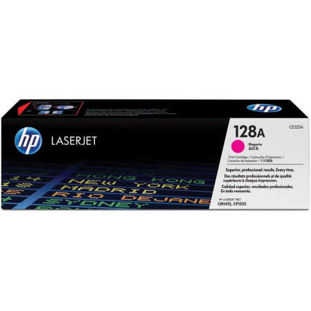 Тонер-картридж лазерный HP 128A (CE323A) пурпурный