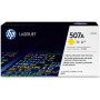 Тонер-картридж лазерный HP 507A (CE402A) желтый