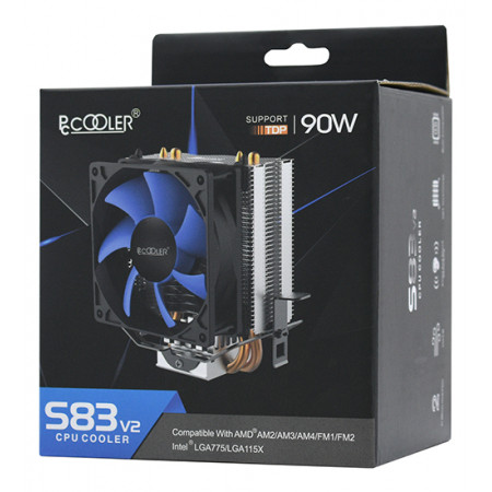 Кулер PCCOOLER S83 V2 серый