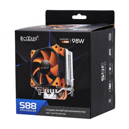 Кулер PCCOOLER S88 (CLPCC_S88) серый