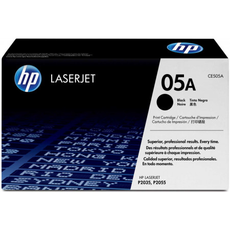 Принт-картридж лазерный HP 505А (CE505A) черный