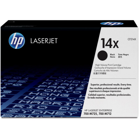 Картридж лазерный HP 14X (CF214X) черный (повышенная емкость)