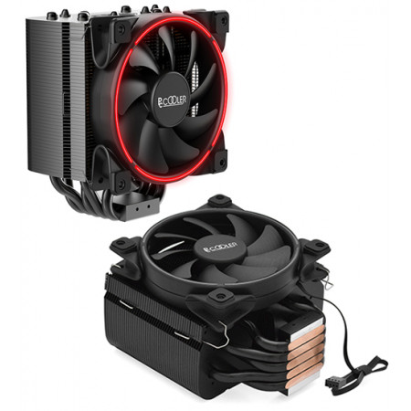 Кулер PCCooler GI-H58UB R черный