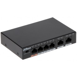 Коммутатор Dahua PFS3006-4ET-60 (DH-PFS3006-4ET-60) черный