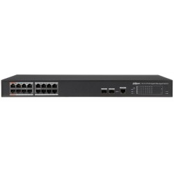 Коммутатор Dahua DH-PFS4218-16GT-190 черный