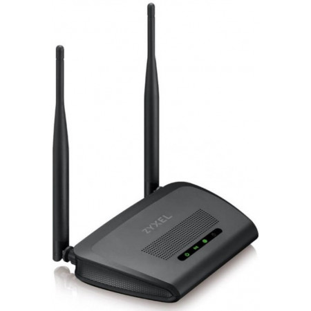 Wi-Fi роутер ZyXEL NBG-418NV2 черный
