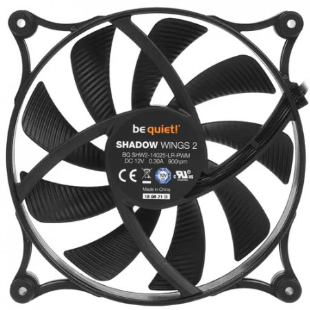 Вентилятор Bequiet! Shadow Wings 2 140mm (BL087) черный