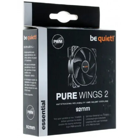 Вентилятор Bequiet! Pure Wings 2 92mm PWM (BL038) черный