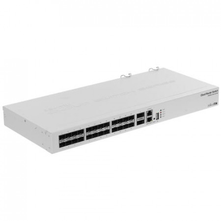 Коммутатор Mikrotik CRS326-24S+2Q+RM белый