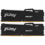 Оперативная память Kingston FURY Beast RGB (KF560C40BBAK2-32) 32 ГБ черный