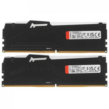 Оперативная память Kingston FURY Beast RGB (KF560C40BBAK2-32) 32 ГБ черный
