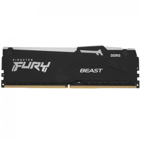 Оперативная память Kingston FURY Beast RGB Black (KF552C40BBA-8) 8 ГБ черный