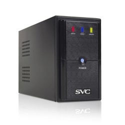 ИБП SVC V-800-L черный (С АККУМУЛЯТОРОМ)
