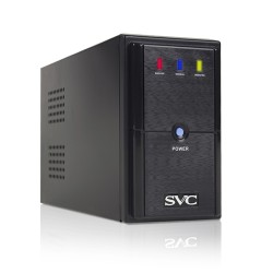 ИБП SVC V-800-L черный (С АККУМУЛЯТОРОМ)