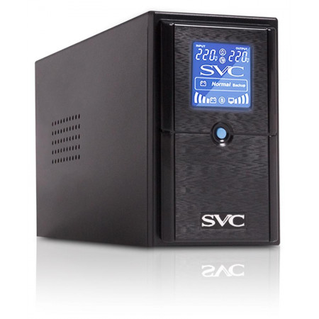 ИБП SVC V-800-L-LCD черный