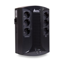 ИБП SVC U-850-L черный (С АККУМУЛЯТОРОМ)