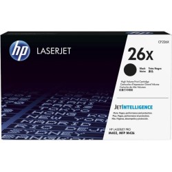 Тонер-картридж лазерный HP 26X (CF226X) черный (повышенная емкость) (с чипом)