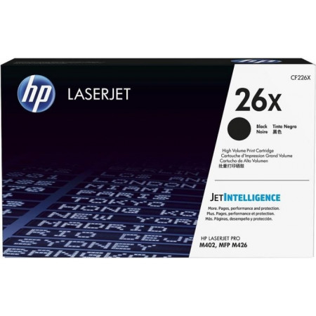 Тонер-картридж лазерный HP 26X (CF226X) черный (повышенная емкость)