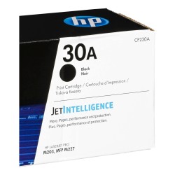 Тонер-картридж лазерный HP 30A (CF230A) черный (с чипом)