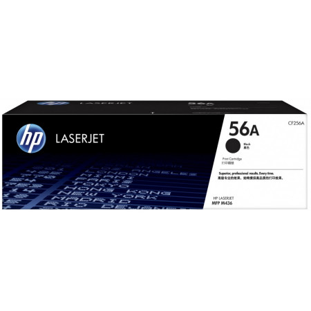 Тонер-картридж лазерный HP 56A (CF256A) черный