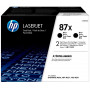 Тонер-картридж лазерный HP 87X (CF287X) черный (повышенная емкость)