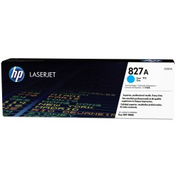 Тонер-картридж лазерный HP 827A (CF301A) голубой (повышенная емкость) (с чипом)