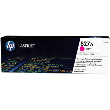 Тонер-картридж лазерный HP 827A (CF303A) пурпурный (повышенная емкость)