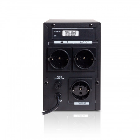 ИБП SVC V-1500-L-LCD черный