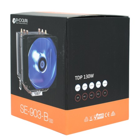Кулер ID-COOLING SE-903-B V2 (ID-CPU-SE903-B-V2) черный