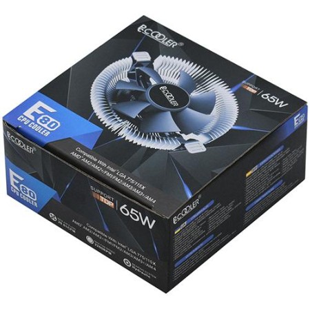 Кулер PCCOOLER E80 (CLPCC_E80) серый