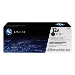 Тонер-картридж лазерный HP 12A (Q2612A) черный (с чипом)