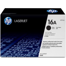 Тонер-картридж лазерный HP 16A (Q7516A) черный (с чипом)