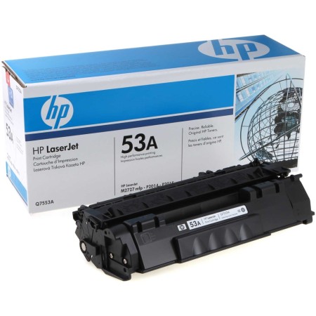 Картридж лазерный HP 53A (Q7553A) черный (с чипом)