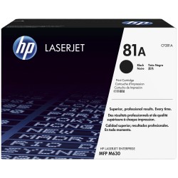 Картридж лазерный HP 81A (CF281A) черный (с чипом)