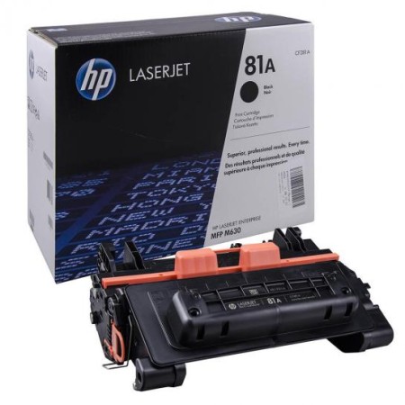 Картридж лазерный HP 81A (CF281A) черный (с чипом)