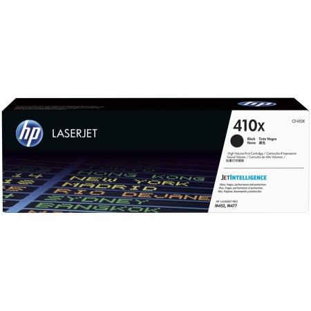 Тонер-картридж лазерный HP 410X (CF410X) черный (повышенная емкость) (с чипом)