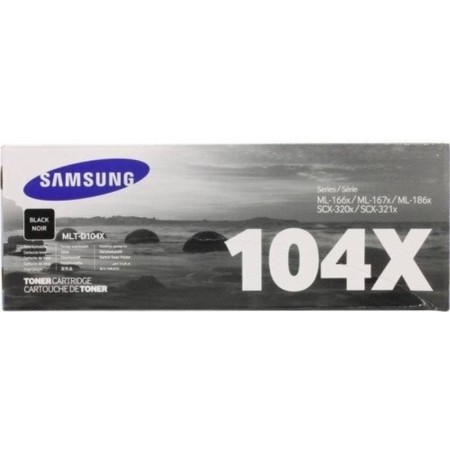 Тонер-картридж лазерный Samsung MLT-D104X (SU754A) черный (с чипом)